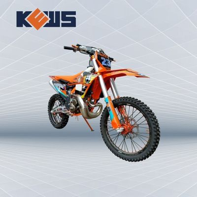 KEWS MT250cc Πορτοκαλί Φρέμα 2 χρονοδρομική παγωτό με νερό Off Road μοτοσικλέτα με περιτύλιγμα EXCEL