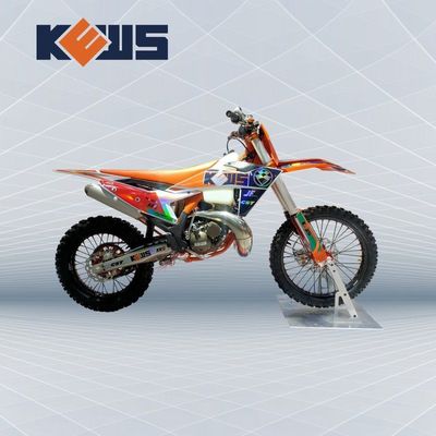 250cc KEWS Υδρόψυκτο 2-χρονο Κινητήρα Μοτοσυκλέτας με CNC τιμόνι με Ισχυρή Δύναμη