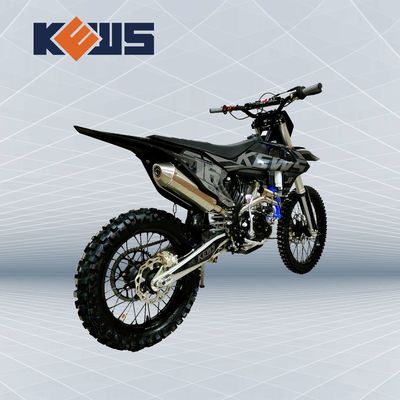 Μαύρος μαύρος διπλός αθλητισμός ZS174mn-3a CBS300 KTM Enduro με 4 κοιλάδες