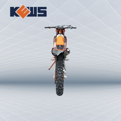 KEWS MT250cc Πορτοκαλί Φρέμα 2 χρονοδρομική παγωτό με νερό Off Road μοτοσικλέτα με περιτύλιγμα EXCEL