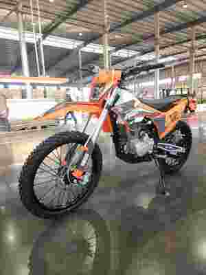 KEWS 175FMN PR300 4T Enduro/Motocross Motorcycle with PR300 Engine 271.3ML Piston Displacement and Electric Starter